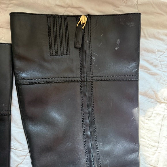 Lauren Ralph Lauren Women’s Signature Black Riding Boots - Picture 8 of 17